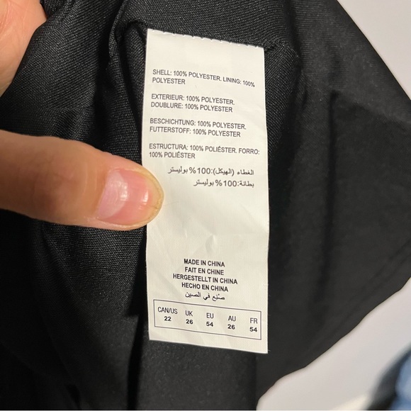 Michel Studio Collection Lace V-neck Sleeveless Plus Size 22 - Picture 4 of 6